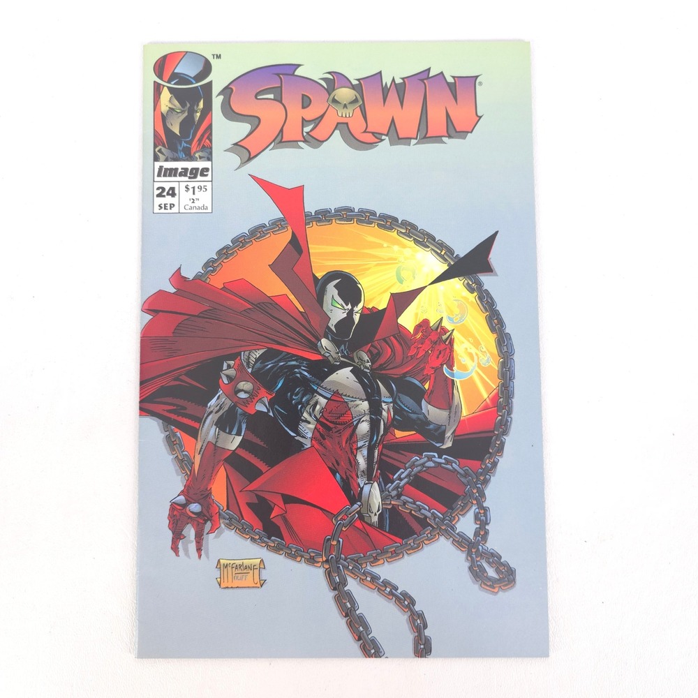 Spawn 24 1994 Image Comics Todd McFarlane Greg Capullo Art Part IV The Hunt Nerd